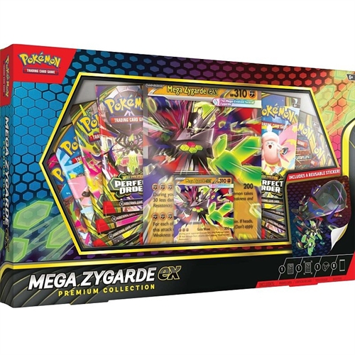 Mega Zygarde EX Premium Collection EX Boks - Pokemon kort